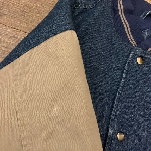 Vintage 1990s Denver Broncos Bo Nix Hand Painted Jacket - Picture 6 of 16